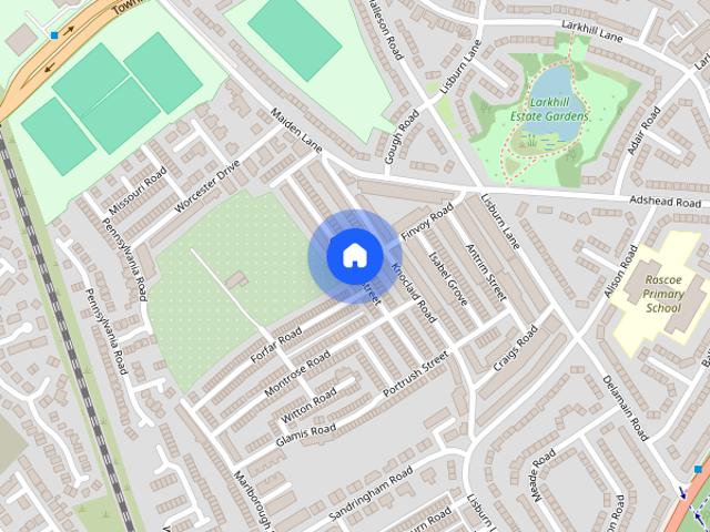 Townhouse for rent in Clubmoor, Calderstones