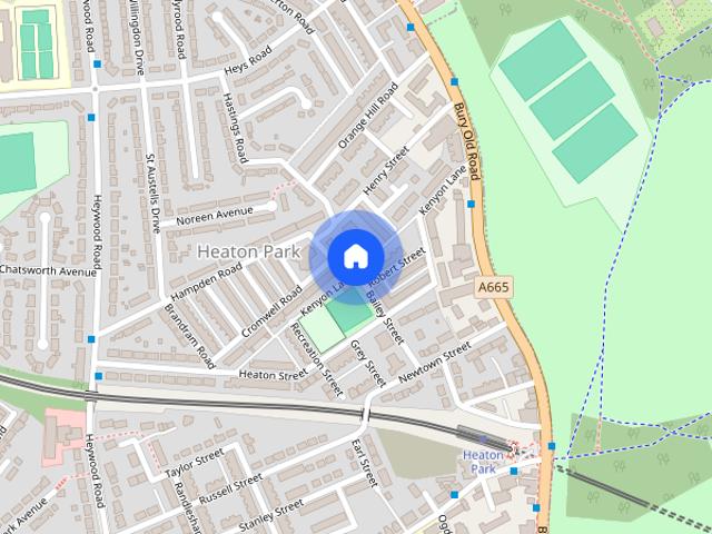 Townhouse for rent in Heaton Park, Bury