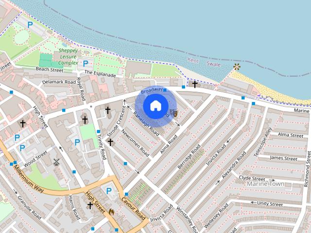 Townhouse for rent in Sheerness, Oad Street