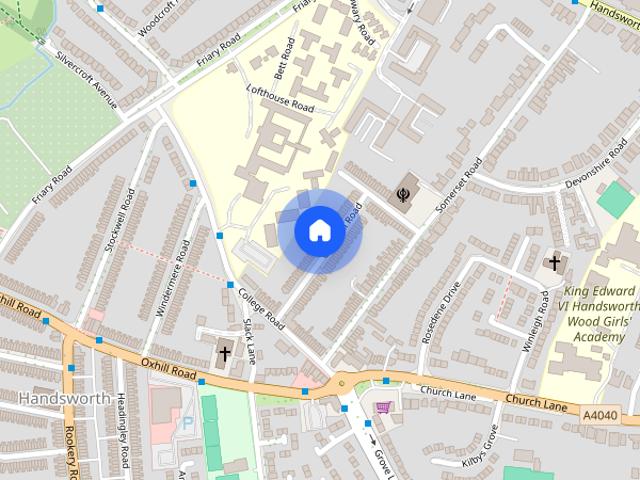 Townhouse for rent in Handsworth, West Midlands