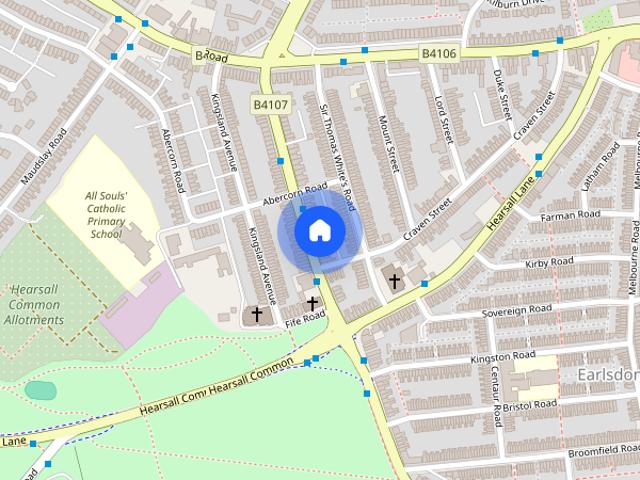 Townhouse for rent in Chapelfields, West Midlands