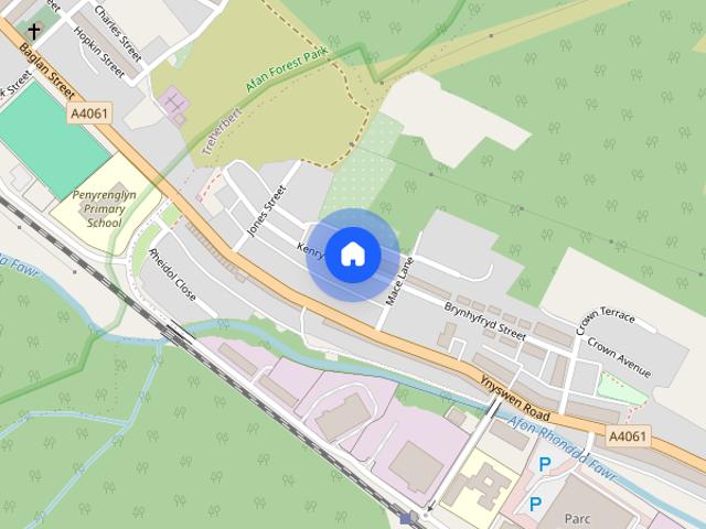 Townhouse for rent in Treorchy, Cwmparc