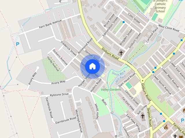 Townhouse for rent in Bracewell, Higherford