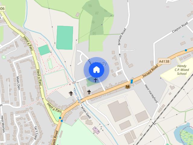 Townhouse for rent in Llanedi, Hendy