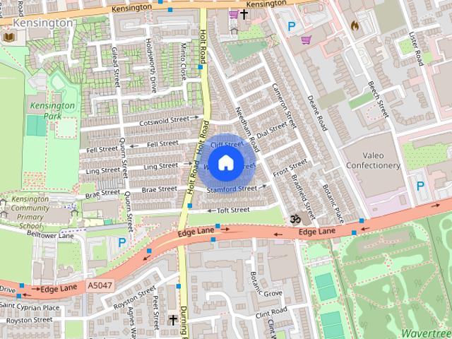 Townhouse for rent in Kensington, Calderstones