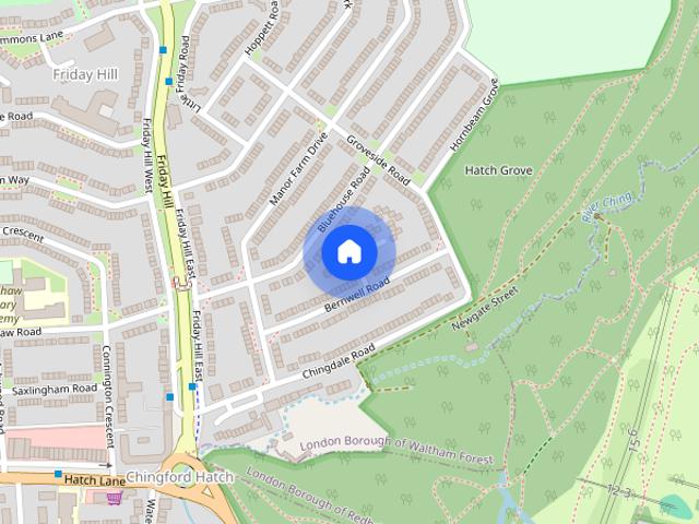 Townhouse for rent in Chingford, Greater London