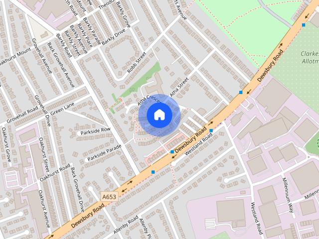 Townhouse for rent in Beeston, Leeds