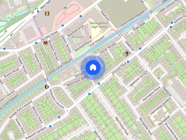 Townhouse for rent in Merchiston, Scotland