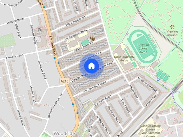 Townhouse for rent in London Borough of Croydon, Greater London