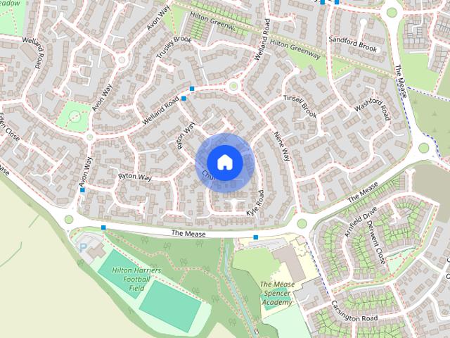 Townhouse for rent in Egginton, East Midlands