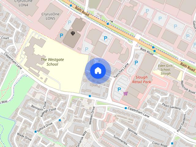 Townhouse for rent in Slough