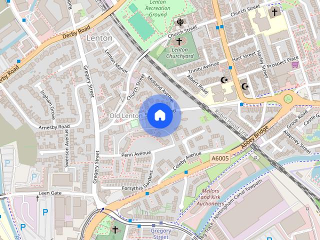 Townhouse for rent in Old Lenton, Haddon