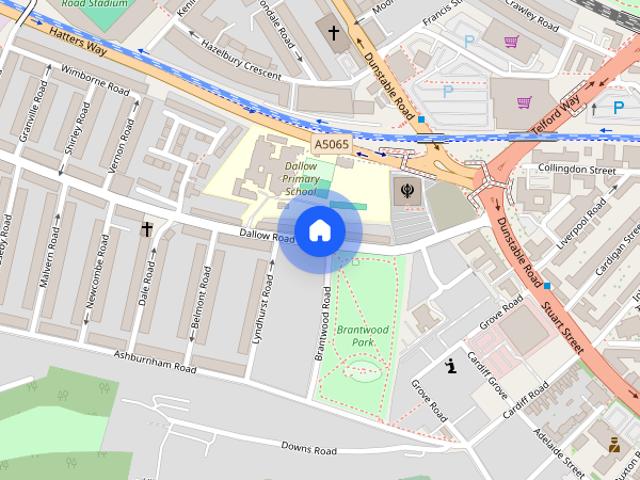 Townhouse for rent in Spring Park, Luton