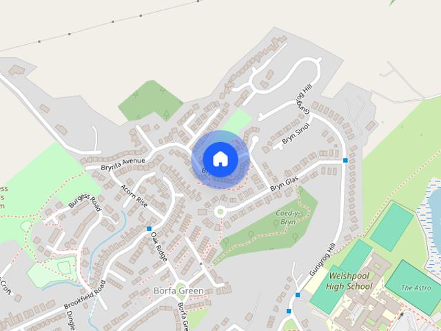 Townhouse for rent in Welshpool, Wales