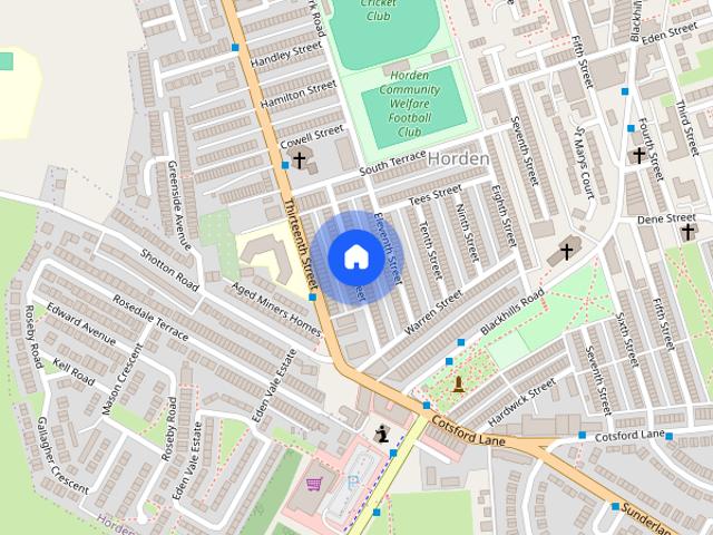 Townhouse for rent in Horden