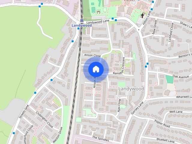 Townhouse for rent in Landywood, Great Chatwell