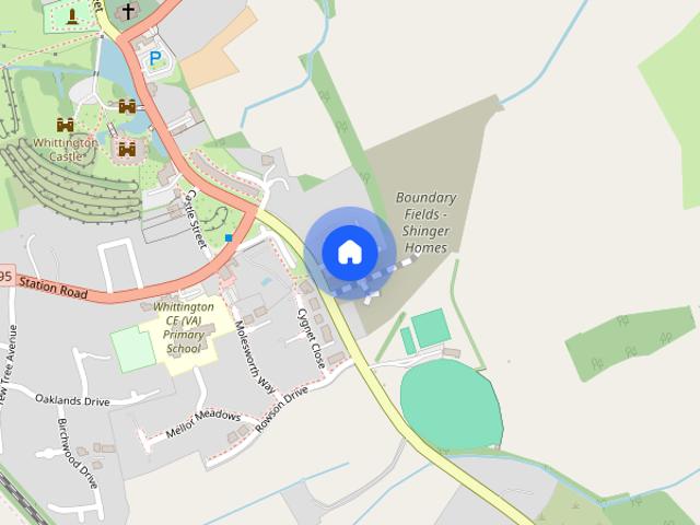 Townhouse for rent in Babbinswood, Shropshire