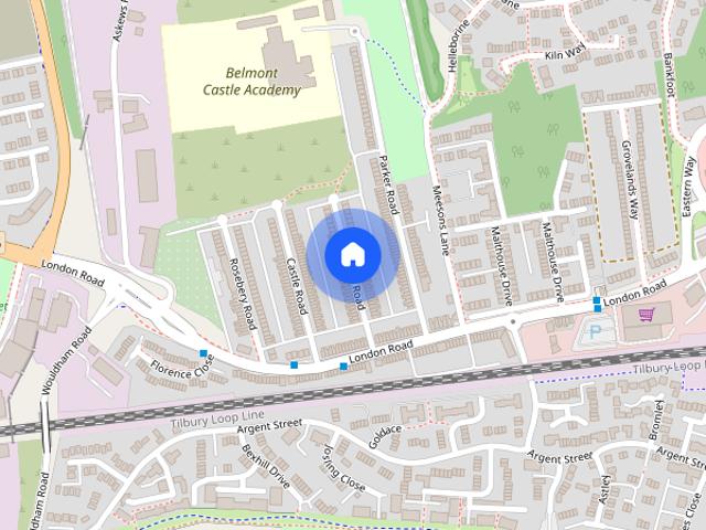 Townhouse for rent in Badgers Dene, Grays