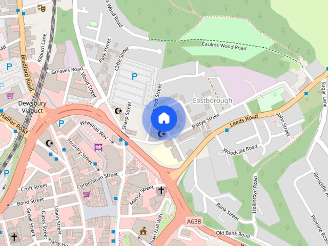 Townhouse for rent in Dewsbury, Kirklees