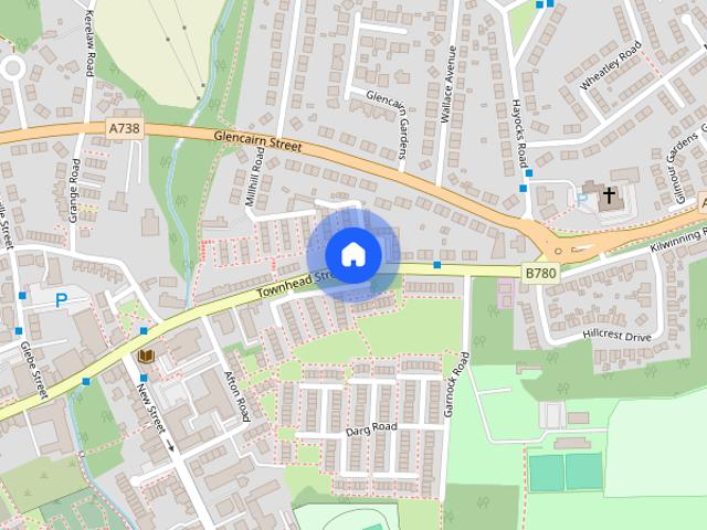 Townhouse for rent in Stevenston, Scotland