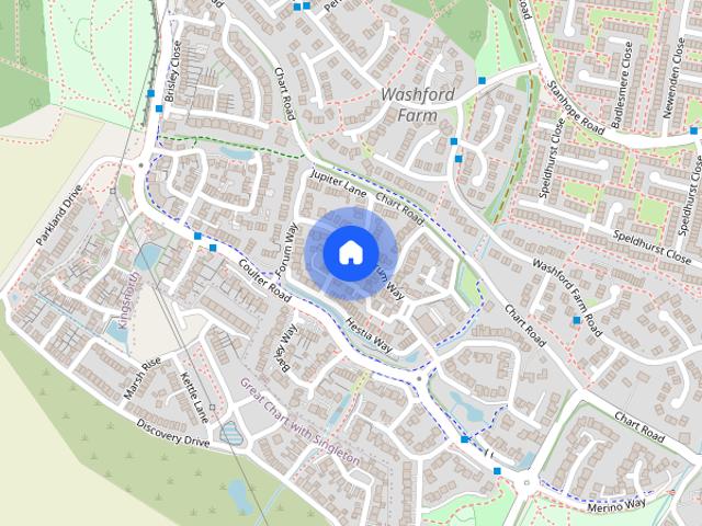 Townhouse for rent in Stubbs Cross, Bridgefield