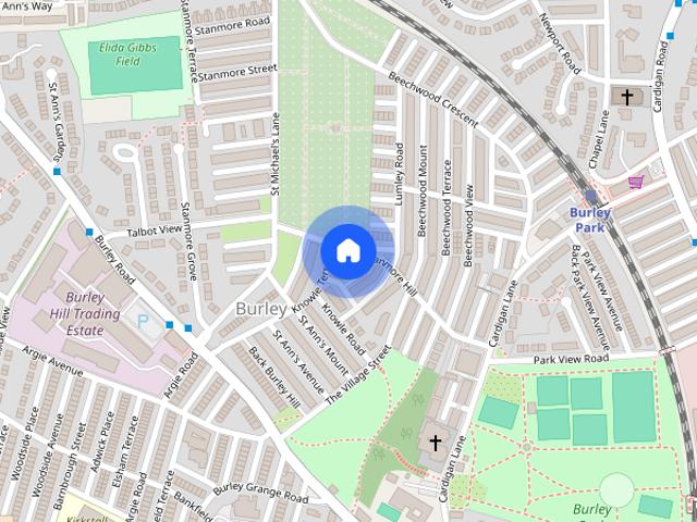 Townhouse for rent in Burley, West Yorkshire