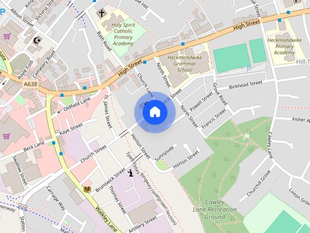 Townhouse for rent in Heckmondwike, West Yorkshire
