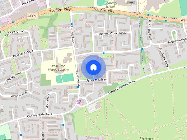 Townhouse for rent in Latton Bush, Harlow