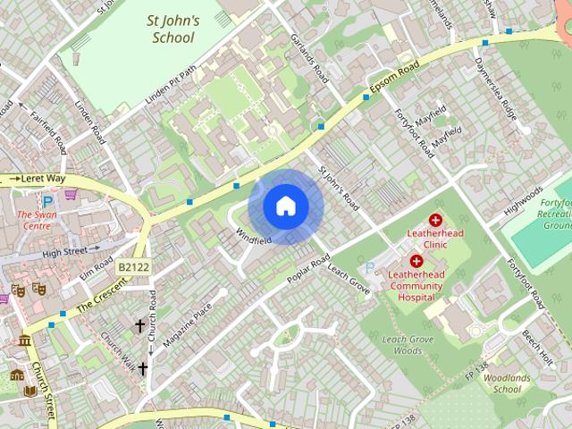 Townhouse for rent in Pachesham Park, Surrey