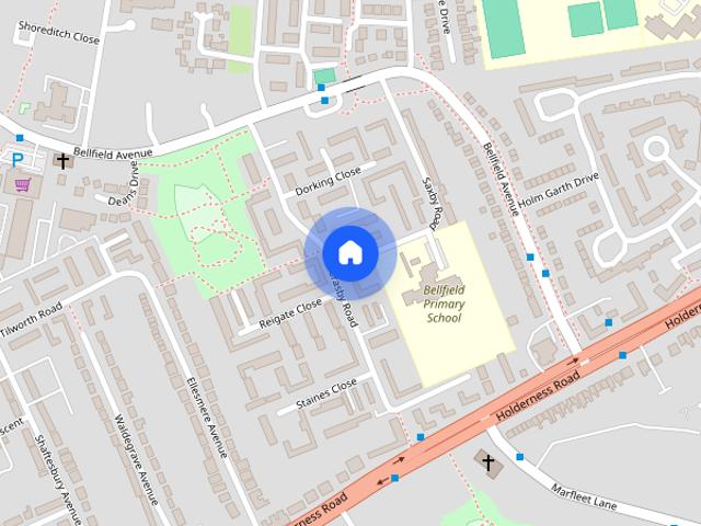 Townhouse for rent in Longhill, Hull