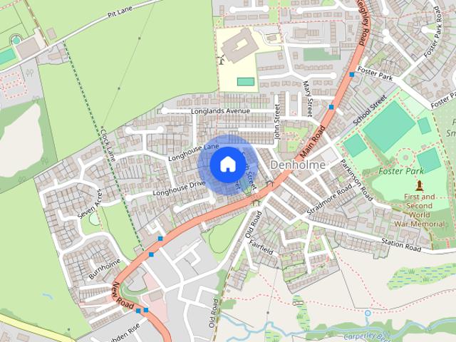 Townhouse for rent in Denholme, West Yorkshire