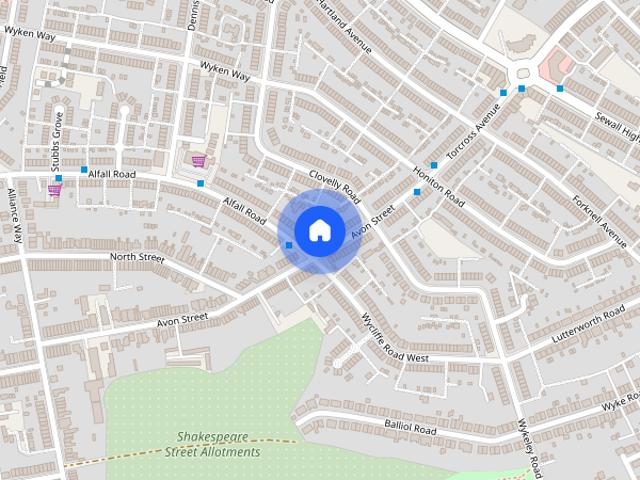 Townhouse for rent in Upper Stoke, West Midlands