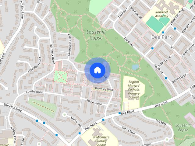 Townhouse for rent in Dee Park, Reading
