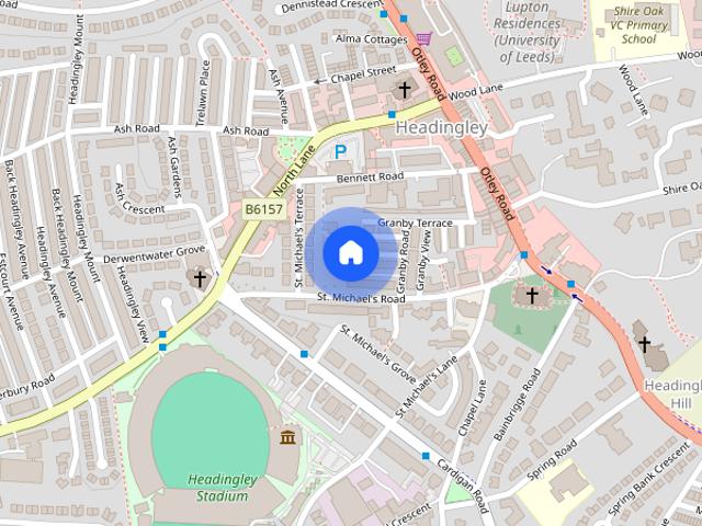 Townhouse for rent in Headingley Hill, Headingley