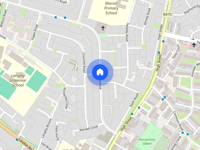 Townhouse for rent in Slough