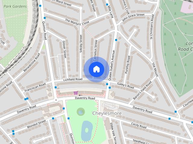 Townhouse for rent in Cheylesmore, West Midlands
