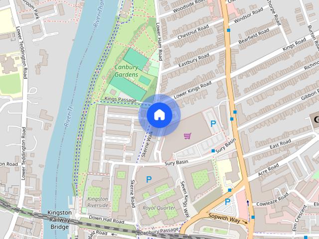 Townhouse for rent in Royal Borough of Kingston upon Thames, Greater London