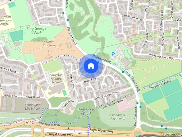 Townhouse for rent in Silvertown, Greater London