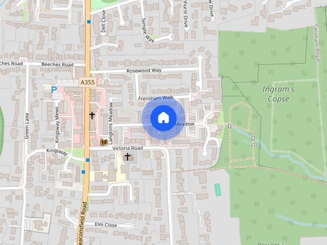 Townhouse for rent in Farnham Common, Buckinghamshire