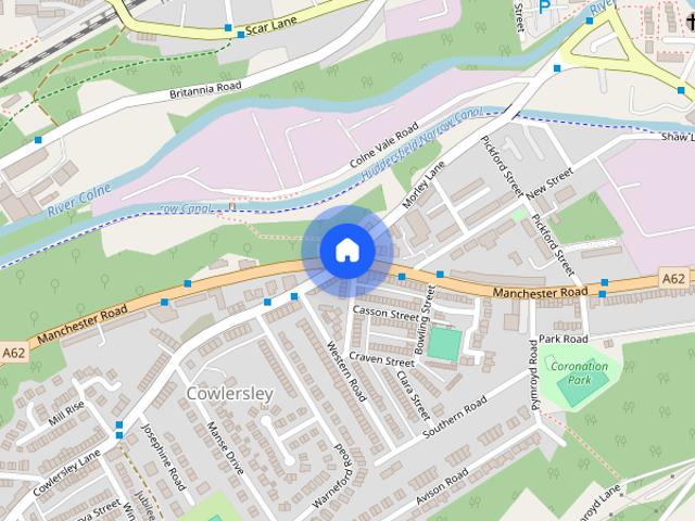 Townhouse for rent in Cowlersley, West Yorkshire