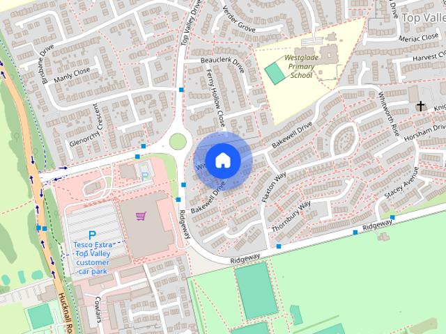 Townhouse for rent in Haddon, East Midlands