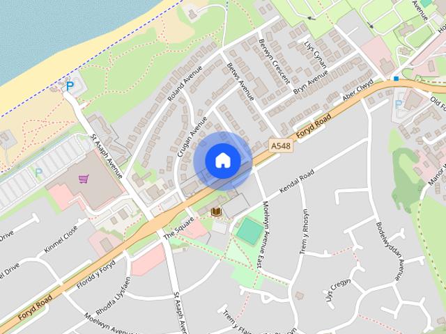 Townhouse for rent in Kinmel Bay, Wales