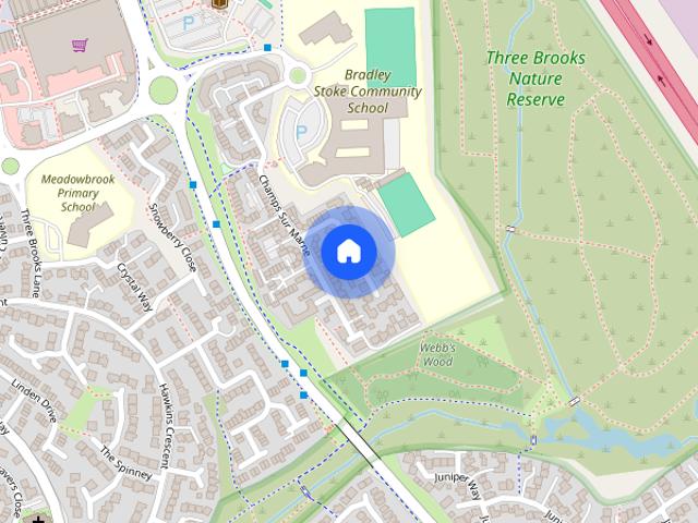 Townhouse for rent in Bradley Stoke