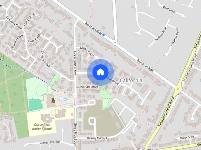 Townhouse for rent in Finchampstead