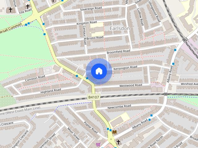 Townhouse for rent in West Midlands