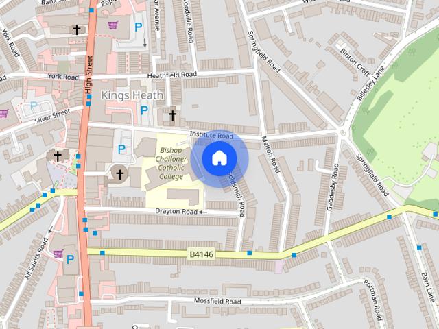 Townhouse for rent in Kings Heath, Wake Green