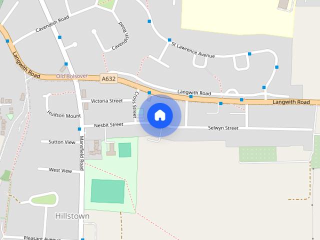 Townhouse for rent in Hillstown, Bolsover