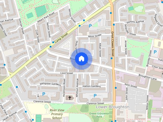 Townhouse for rent in Salford, Greater Manchester