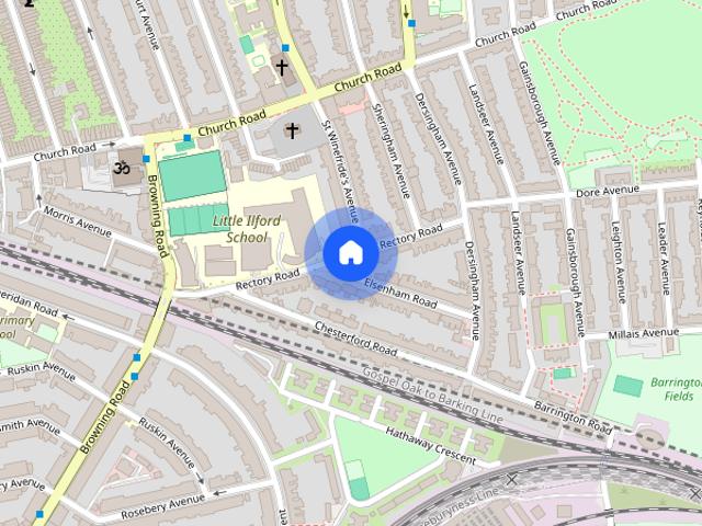 Townhouse for rent in London Borough of Newham, Greater London