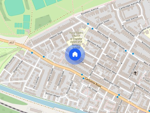 Townhouse for rent in New Boultham, Brayford